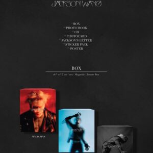 Album GOT7 Jackson Wang Magic Man 3 versions complètes-0