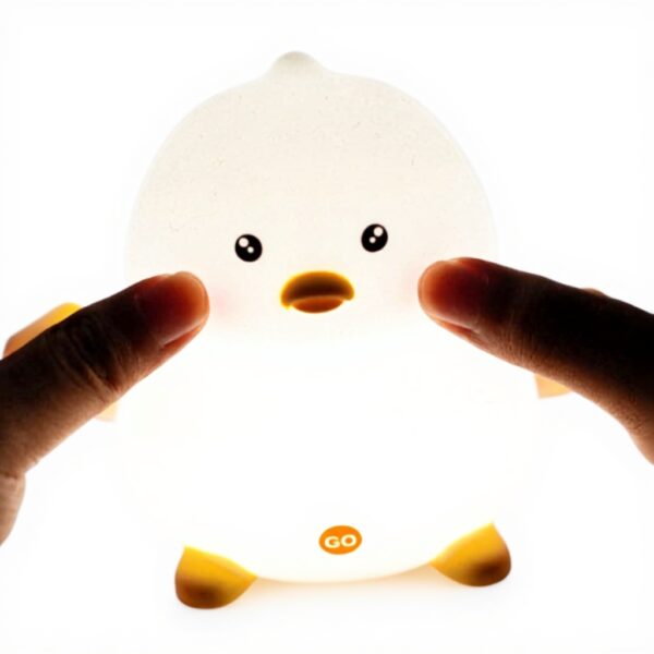 Veilleuse Canard Allayu Silicone Rechargeable Lumière Douce