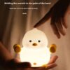 Veilleuse Canard budiniao Silicone Rechargeable Lumière-2