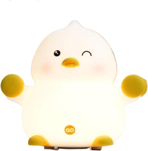 Veilleuse Canard budiniao Silicone Rechargeable Lumière-0