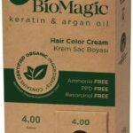 Teinture cheveux BioMagic kératine argan sans ammoniac 611-0