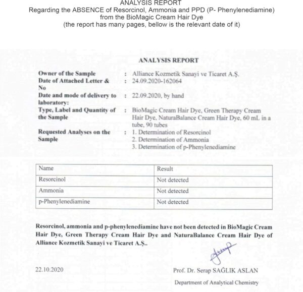 Teinture cheveux BioMagic kératine argan sans ammoniac 611-7