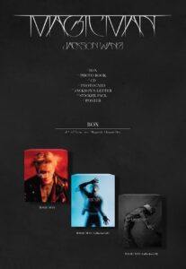 GOT7 JACKSON WANG MAGIC MAN Album Jeux de cartes-0