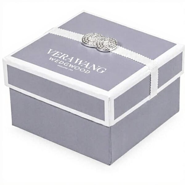 Invitation Wedgwood Vera Wang Infinity Cadre Argent Mariage