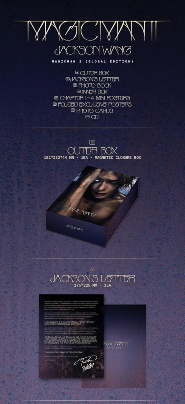 Jackson Wang MAGICMAN 2 Album Global Edition Magician 2-1