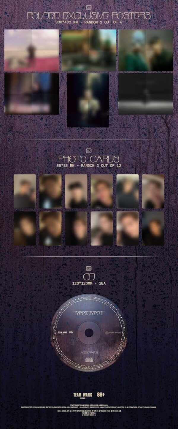 Jackson Wang MAGICMAN 2 Album Global Edition Magician 2-3