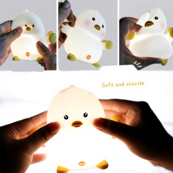 Veilleuse Canard rongweiwang Rechargeable Enfants Lumière