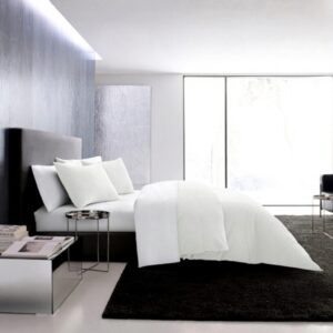 Parure de lit Vera Wang coton confortable 3 pièces blanc