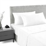 Parure de lit Vera Wang satin coton 800 fils rose King