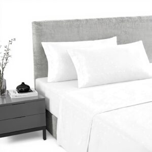 Parure de lit Vera Wang satin coton 800 fils rose King