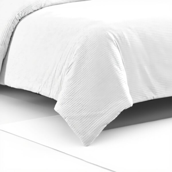 Parure de lit Vera Wang coton luxe gris clair de lune grand