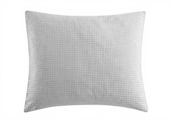 Parure de lit Vera Wang coton luxe gris clair de lune grand