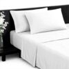 Parure de lit Vera Wang Satin Coton 800 fils Grand lit