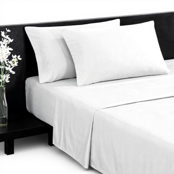 Parure de lit Vera Wang Satin Coton 800 fils Grand lit