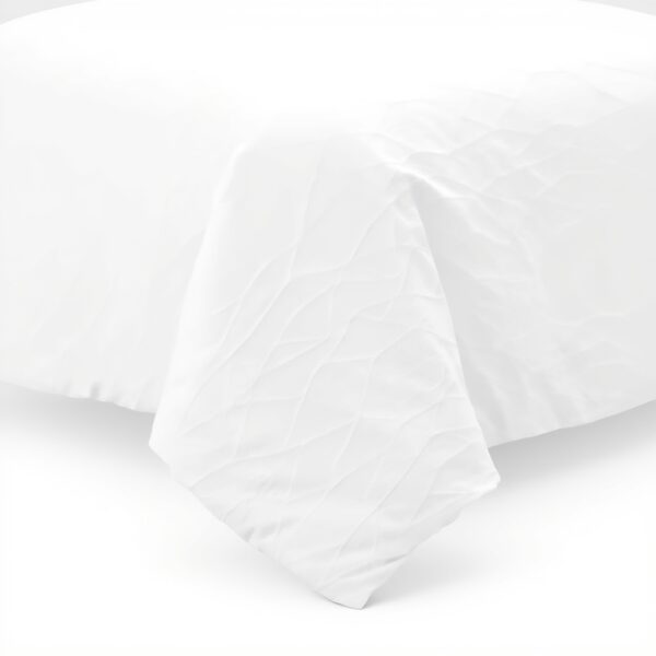 Parure de lit King Size Vera Wang Blanc coton fermeture