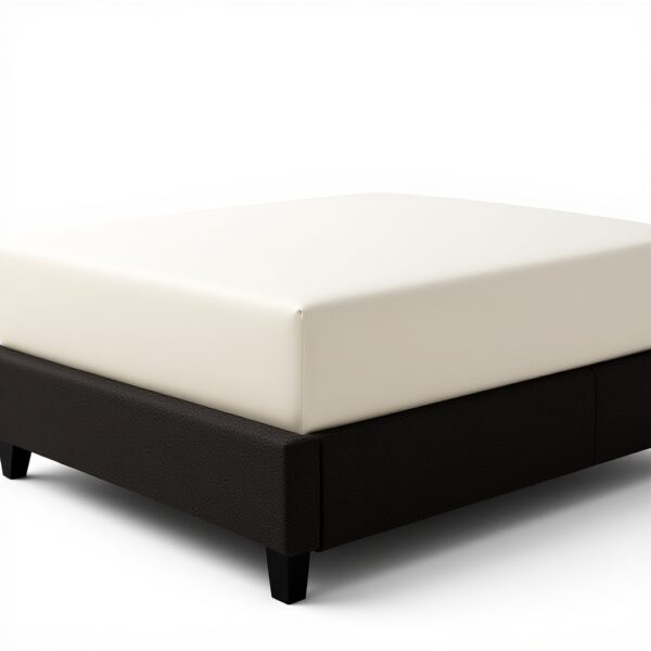 Parure de lit King Size Vera Wang Coton satiné Ivoire