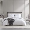 Parure de lit King Size Vera Wang Coton réversible Zigzag-0
