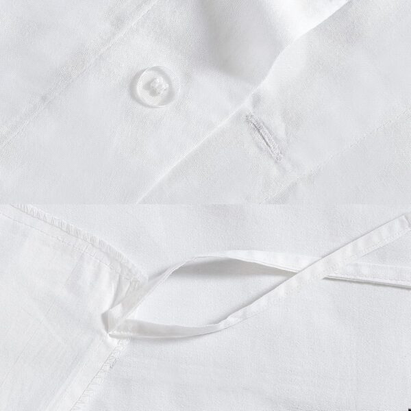 Parure de lit King Size Vera Wang Coton réversible Zigzag-6