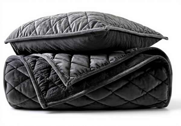 Parure de lit Vera Wang velours doux réversible grand lit