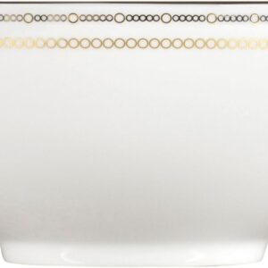 Saladier Wedgwood Vera Wang porcelaine or 25 cm-0