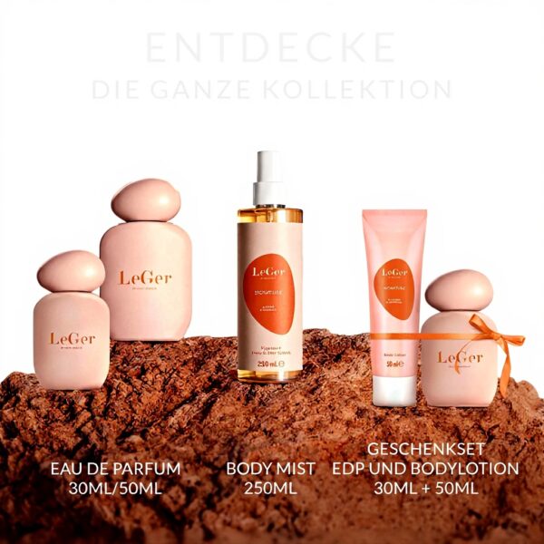 LeGer Eau de parfum féminine amande cèdre musc 50 ml