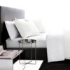 Housse de couette Vera Wang King Coton Respirant Blanc