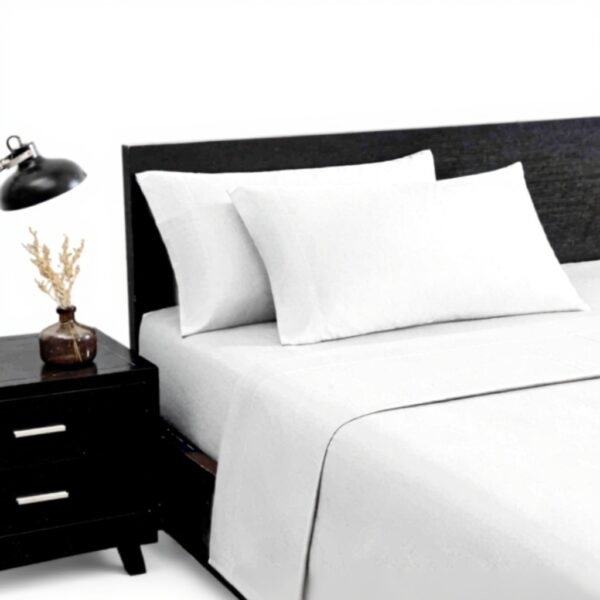 Parure lit Vera Wang Satin coton 320 fils King Size Prune