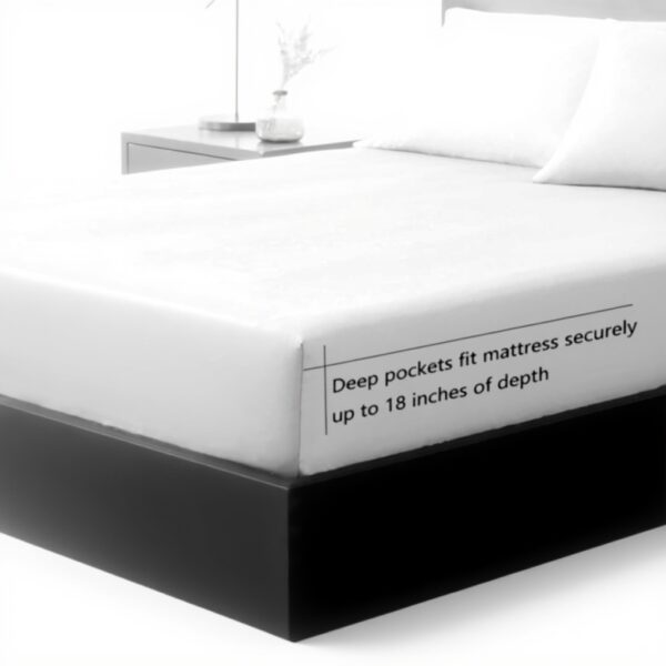 Parure lit Vera Wang Satin coton 320 fils King Size Prune