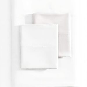 Parure lit Vera Wang Satin coton 320 fils King Size Prune