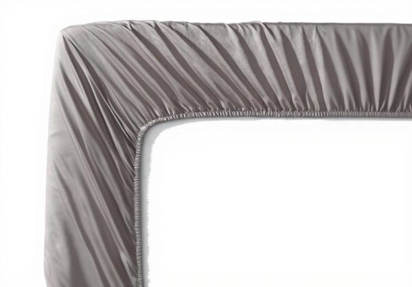 Parure lit Vera Wang Satin coton 320 fils King Size Prune