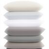 Parure lit Vera Wang Satin coton 320 fils King Size Prune