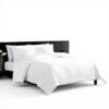 Parure de lit Vera Wang coton blanc très grand lit