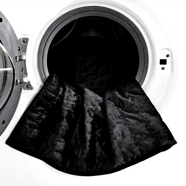 Parure de lit King Size Velours Vera Wang Noir Diamant