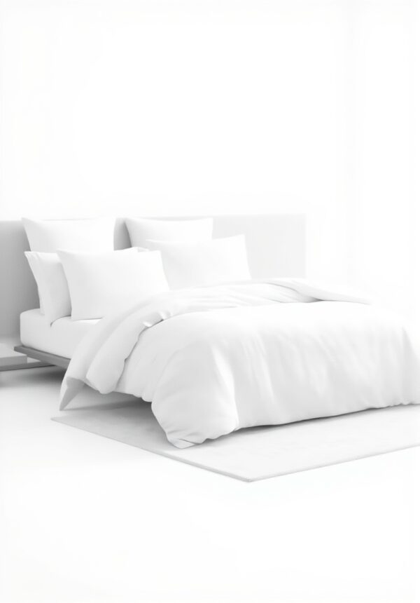 Parure de lit Queen Size Vera Wang Coton Luxe Fermeture