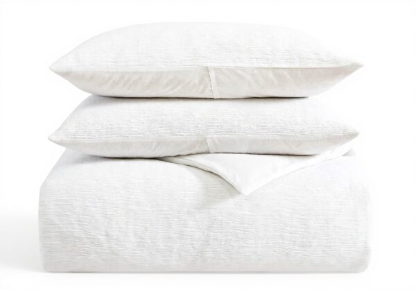 Parure de lit Queen Size Vera Wang Coton Luxe Fermeture