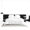 Parure de lit Queen Size Vera Wang Coton Luxe Fermeture