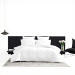 Parure de lit Queen Size Vera Wang Coton Luxe Fermeture