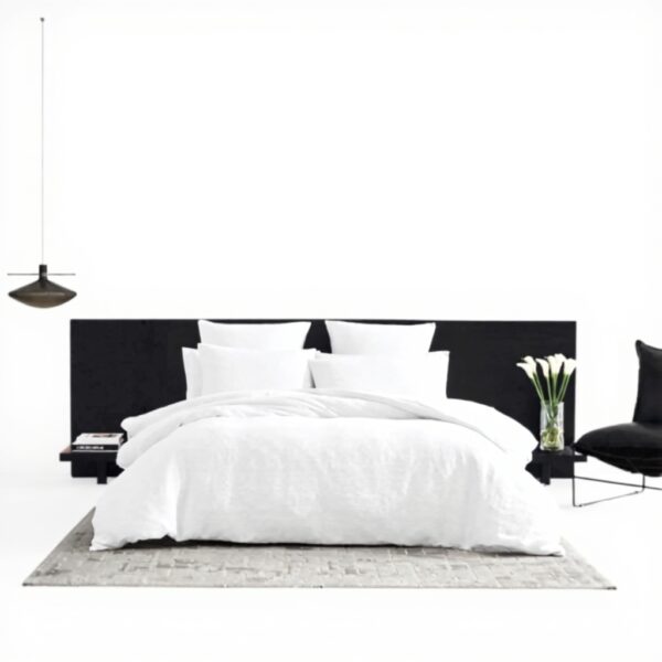 Parure de lit Queen Size Vera Wang Coton Luxe Fermeture
