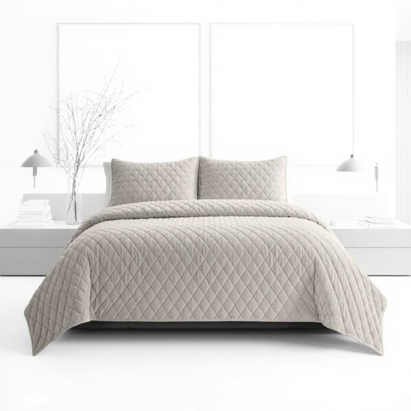 Parure de lit Vera Wang velours doux réversible grand lit