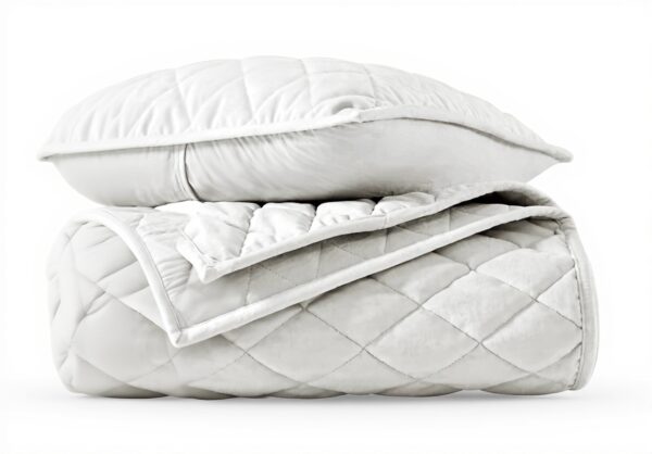 Parure de lit Vera Wang velours doux réversible grand lit