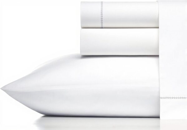 Draps Vera Wang Percale Charbon Queen Coton 400 Fils