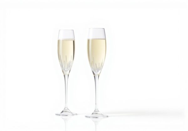 Flûtes à champagne Wedgwood Vera Wang Cristal sans plomb